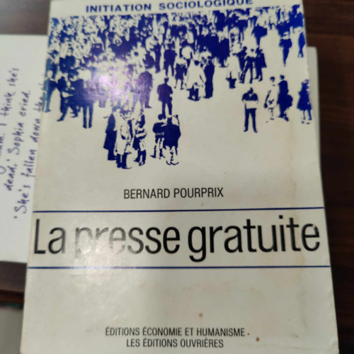 Bernard Pourprix - La presse gratuite (A szabad sajt�)