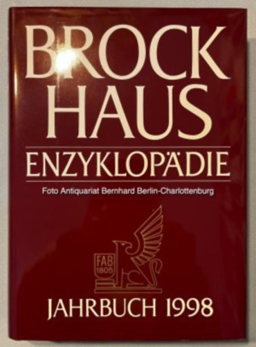 Ismeretlen Szerz - Brockhaus Enzyklopdie (Jahrbuch 1998)