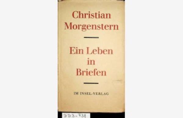 Christian Morgenstern - Ein Leben in Briefen