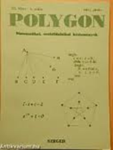 Polygon - Matematikai, szakdidaktikai kzlemnyek 1993. november