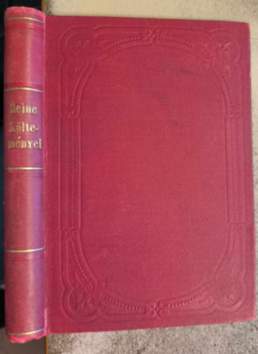 Endrdi Sndor  (ford.) - Heine kltemnyei I-II. (egybektve) (1888)