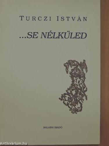 Turczi Istvn - ...se nlkled - kiscsald-regny