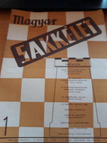 Magyar Sakklet 1960. (1,2,3,4,5,6,7,8,9,10,12. szm)