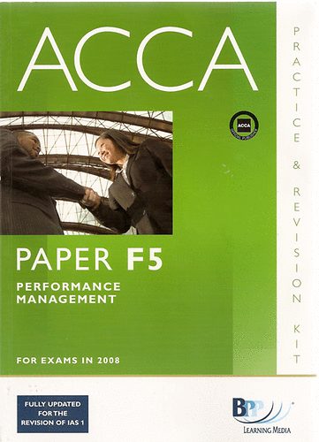 ACCA: Paper F5