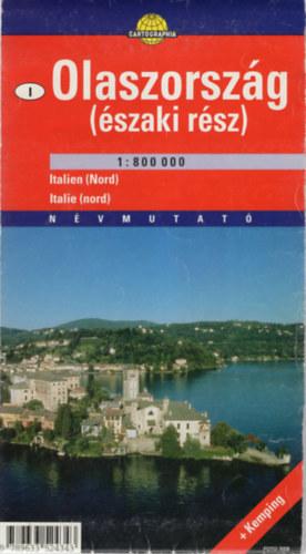 Olaszország - északi rész (1:800000)