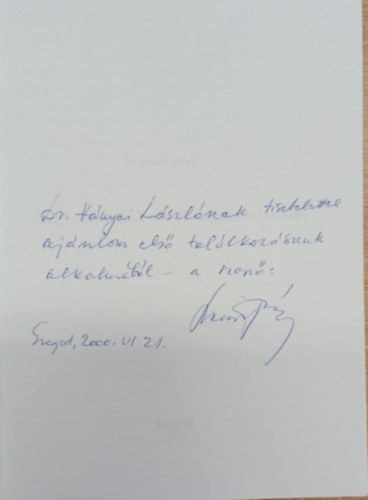 Dr. Becsei Jzsef - Nagyvrosi fejlds s falusi talakuls (dediklt)