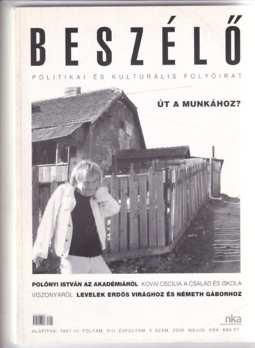 Nemnyi Lszl - Beszl - Politikai s kulturlis folyirat - 2008. mjus