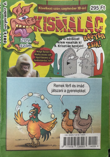Kismalac 209. sz�m - 2014. szeptember 4.