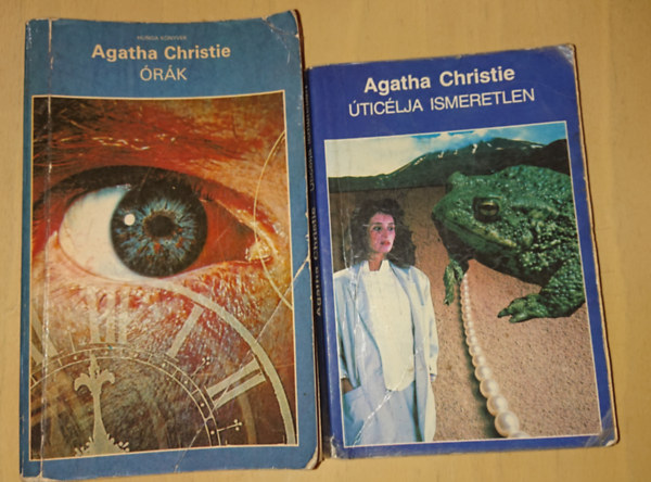 Agatha Christie - 2 krimi Agatha Christie-t�l: �r�k, �tic�lja ismeretlen