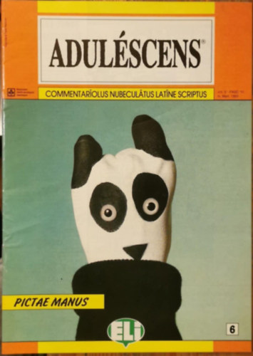 Adul�scens An. X. - FASC. VI. (m. Mart. 1993)