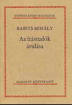 Babits Mihly - Az rstudk rulsa (gondolkod magyarok)