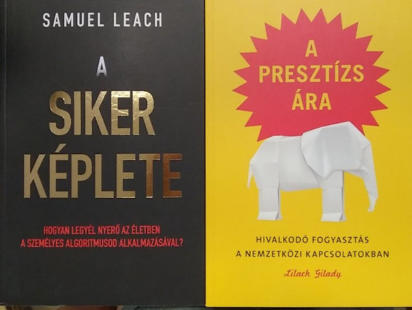 Lilach Gilady Samuel Leach - 2 db m�: A preszt�zs �ra+ A siker k�plete