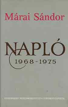 M�rai S�ndor - Napl� 1968-1975