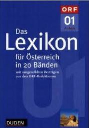 Joachim  Wei (Red.) - Das Lexikon fr sterreich in 20 Bnden / 01 (A- Ausr)