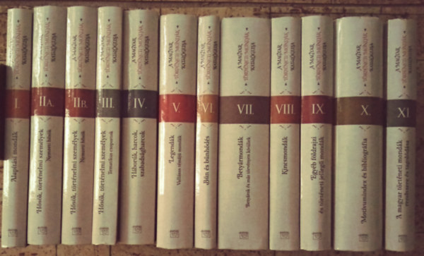 Magyar Zoltán - Magyar történeti mondák katalógusa (12 kötet)