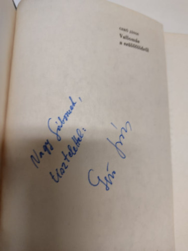 Ger� J�nos - Vallom�s a sz�l�f�ldr�l