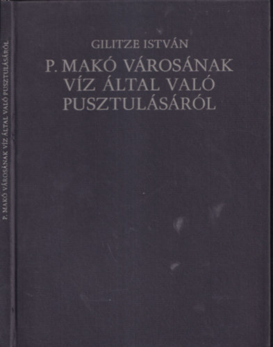 Gilitze Istv�n - P. Mak� v�ros�nak v�z �ltal val� pusztul�s�r�l (sz�mozott)