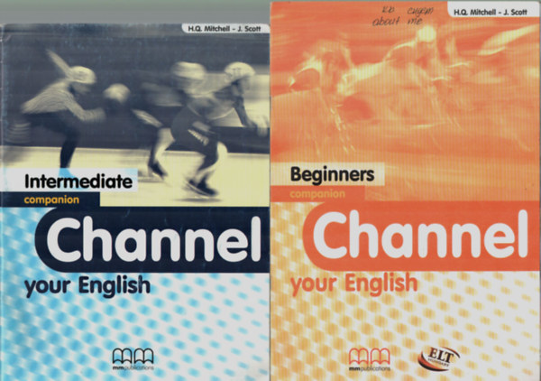 H.Q. Mitchell-J. Scott - 3 db Channel egytt: Channel Elementary companion, Channel Beginners companion, Channel Intermediate companion.