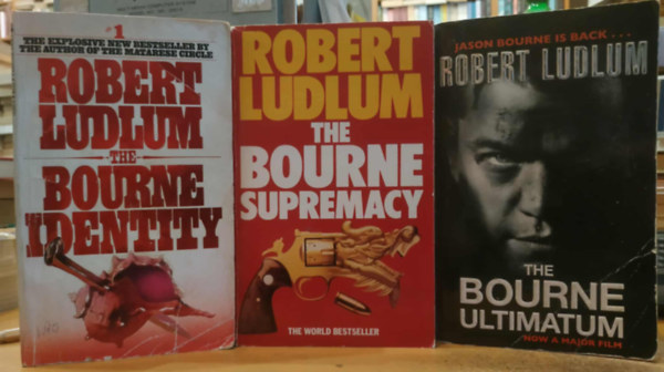 Robert Ludlum - The Bourne Trilogy: The Bourne Identity + The Bourne Supremacy + The Bourne Ultimatum