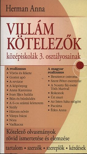 Herman Anna - Villm ktelezk kzpiskolk 3. osztlyosainak