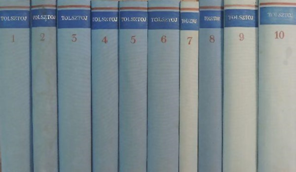 Lev Tolsztoj m�vei 1-10.