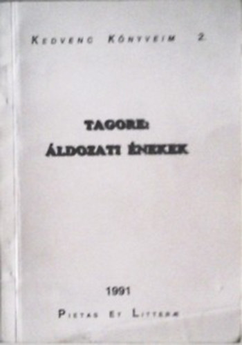 Rabindranth Tagore - ldozati nekek