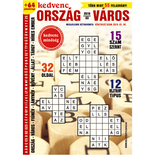 Kedvenc Orszg Vros 2019/3