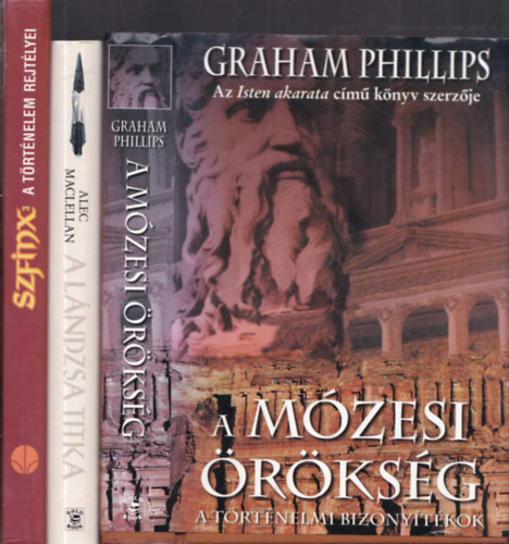 3 db t�rt�nelmi rejt�lyek: A m�zesi �r�ks�g + A l�ndzsa titka + Szfinx 2