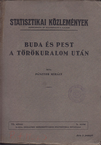 Psztor Mihly - Buda s Pest a trkuralom utn