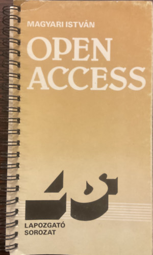 Magyari Istv�n - Open access