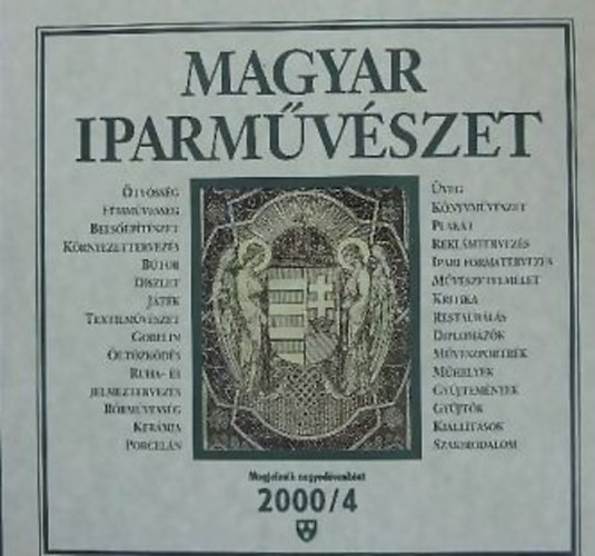 Magyar iparmvszet 2000/4.