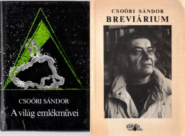 Cso�ri S�ndor - 2 db Cso�ri S�ndor m�: Brevi�rium + A vil�g eml�km�vei
