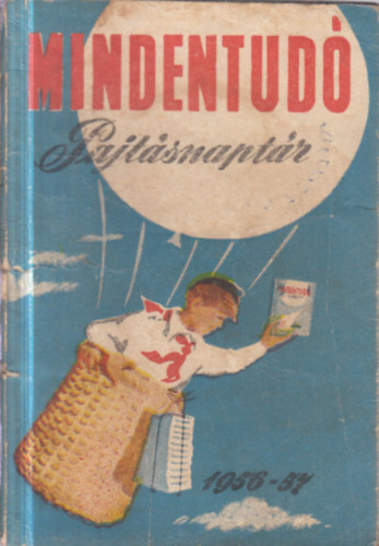 Mindentudó Pajtásnaptár az 1956-57. iskolaévre