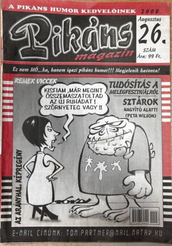 nodi Ferenc - Pikns magazin 26. - 2000. augusztus