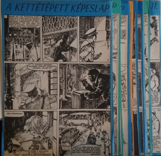 Mattyasovszky Jen, Halsz Gyula - A ketttpett kpeslap (kpregny)