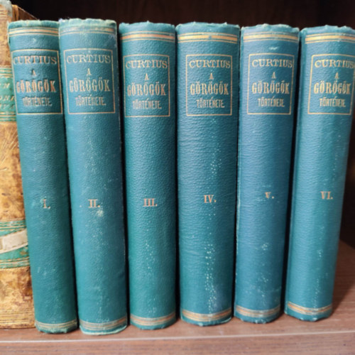 Curtius Ern� - A g�r�g�k t�rt�nete I-V. (Hi�ny: 6. k�tet)