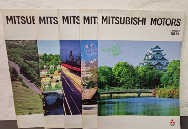 Mitsubishi motors folyirat knyvcsomag angol