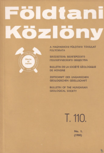 Dank Viktor dr. - Fldtani Kzlny T. 110. - No. 1. (1980)