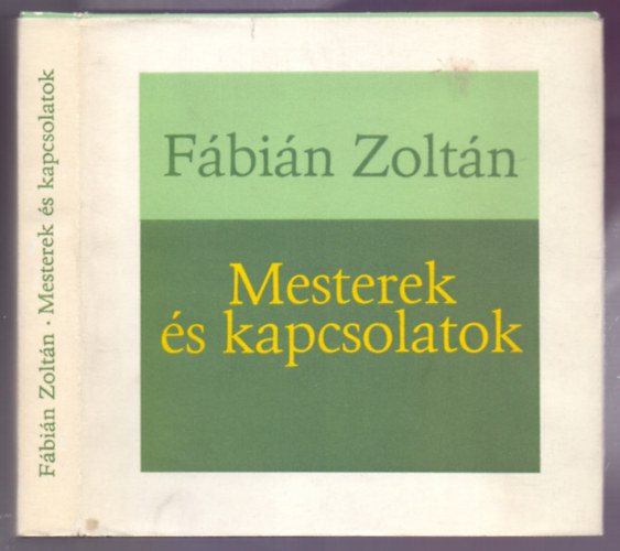 Fbin Zoltn - Mesterek s kapcsolatok