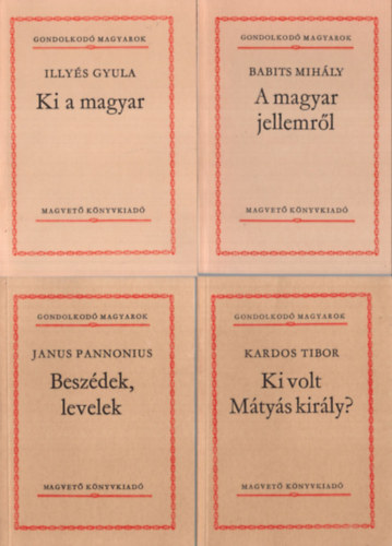 Juh�sz Istv�n  (szerk.) - 11 db Gondolkod� magyar k�nyv.