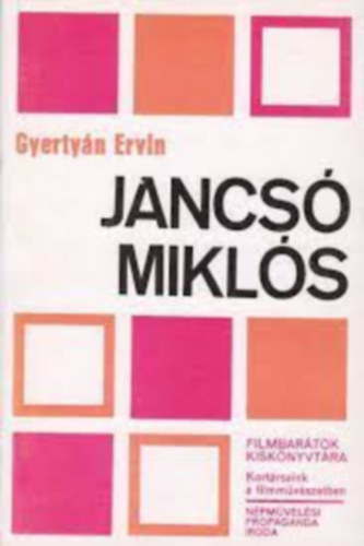 Filmbarátok kiskönyvtára könyvcsomag 4db.