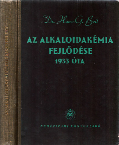 Hans-G. Boit dr. - Az alkaloidakmia fejldse 1933 ta