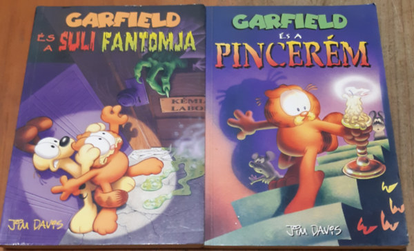 Jim Davis - Garfield �s a pincer�m + Garfield �s a suli fantomja
