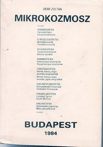 Deme Zoltán - Mikrokozmosz