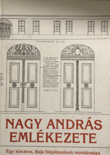 Merk Zsuzsa  (szerkeszt) - Nagy Andrs emlkezete. Egy kisvros, Baja fptsznek munkssga