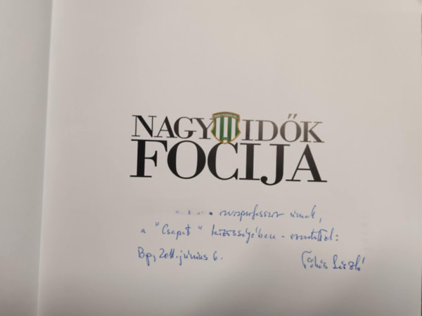 Kat� Lenke - Nagy id�k focija- Bemutat�album a 100 �ves NAC tisztelet�re rendezett focig�l�r�l