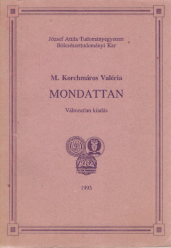 M. Korchmros Valria - Mondattan