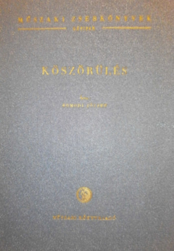 Somodi József - Köszörülés