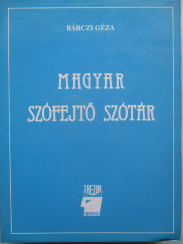 Brczi Gza - Magyar szfejt sztr (reprint)