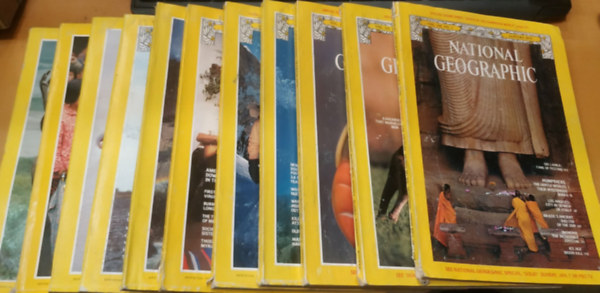 National Geographic Society - 11 db National Geographic, 1979 (Lapszámok a terméklapon)